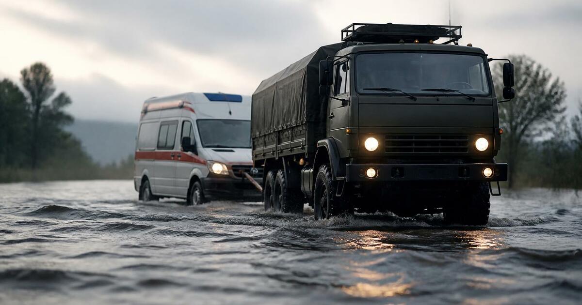 Из-за паводка на севере Свердловской области ск...